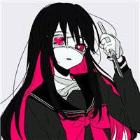 老太太素描头像