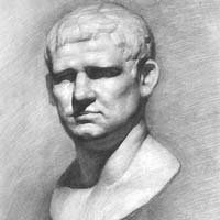 男生帅气素描头像大全