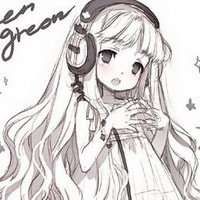 素描观音菩萨头像