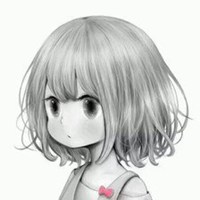 黑白情侣头像素描头像