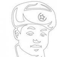 素描眼镜成熟男头像 素描眼镜成熟男头像