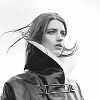 卡通女生素描头像图片