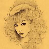 鲁迅正脸素描头像