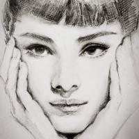 素描背影头像情侣头像图片大全