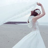 动漫情侣婚纱头像
