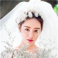 婚纱模特头像王冠素描