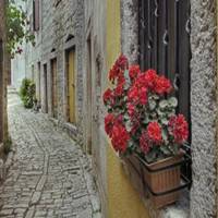 复古街景背影头像