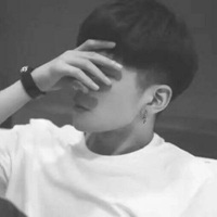 情侣头像一一女唯美黑白男生头像带字头像图片