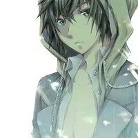 动漫背影黑白男生头像伤感头像带字头像