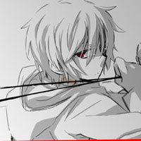 背影霸气动漫黑白男生头像带字伤感图片