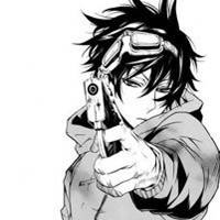 孩卡通黑白男生头像图片可爱头像带字图片