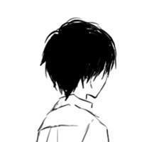 动漫背影头像带字伤感黑白男生头像 动漫背影头像带字伤感黑白男生头像