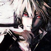 动漫二次元黑白男生头像高冷图片