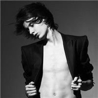 动漫黑白男生头像头像带字图片