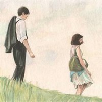 动漫情侣头像黑白男生头像带字 动漫情侣头像黑白男生头像带字