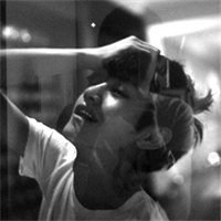 二次元头像黑白男生头像