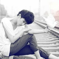 欧美霸气头像黑白男生头像图片