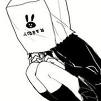 霸气动漫黑白男生头像带字