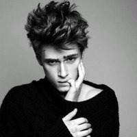 漫画吸烟头像黑白男生头像