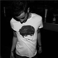 q背影头像黑白男生头像