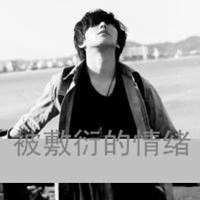 黑白男生头像情侣漫画