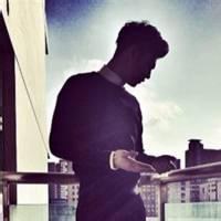 黑白男生头像卡通高清