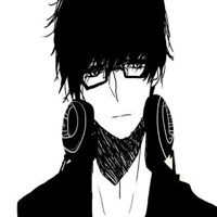 红颜颜黑白男生头像