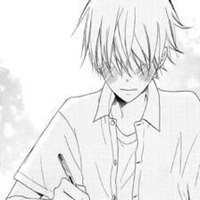 黑白男生头像洒脱