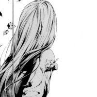 动漫唯美头像背影黑白女生头像带字伤感