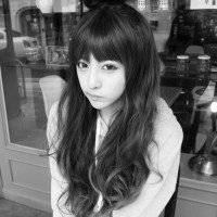 唯美黑白女生头像