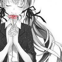 手绘超个性二次元头像黑白女生头像 手绘超个性二次元头像黑白女生头像