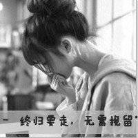 动漫闺蜜黑白女生头像带字头像