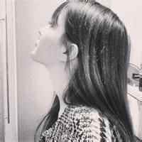 非主流黑白女生头像背影头像