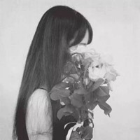 韩版漫画黑白女生头像