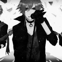 外国性黑白女生头像摄影