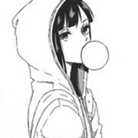 霸气卡通黑白女生头像 霸气卡通黑白女生头像