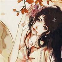 黑白女生侧脸伤感头像