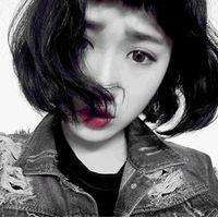 最新卡通黑白女生头像