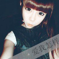 文字控头像白底黑字