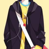 非主流男生字头像背影