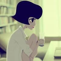 背影头像非主流女生