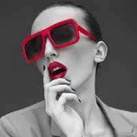 个性女生头像白底