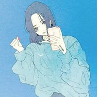 个性女生头像文字黑面白字