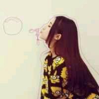 简约个性女生头像卡通