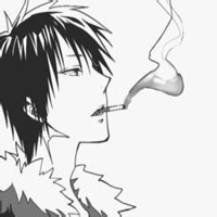 高冷男生神个性动漫头像背影