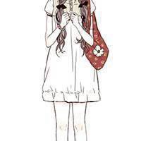 高冷女生美黑白头像侧脸头像