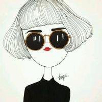 全民k歌动漫头像高冷女生