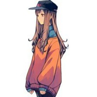 二次元霸气高冷女生头像