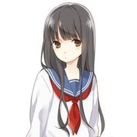 真人头像侧脸高冷女生