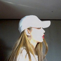 动漫头像侧身高冷女生